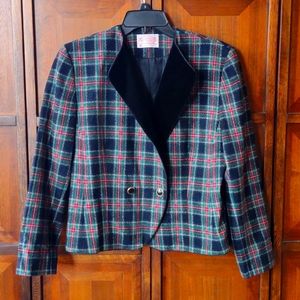 Vintage 90s Pendleton wool blazer 10 Petite